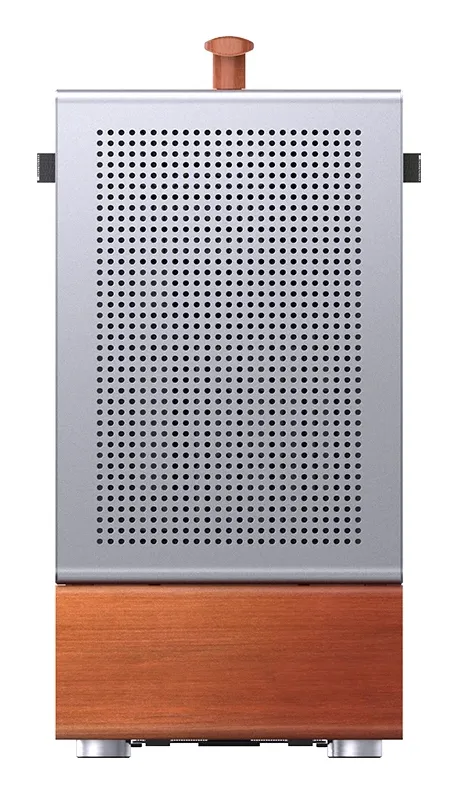 JONSBO T7 -micro-ATX-kotelo ikkunalla, hopea