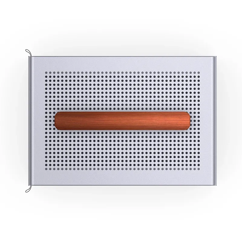 JONSBO T7 -micro-ATX-kotelo ikkunalla, hopea