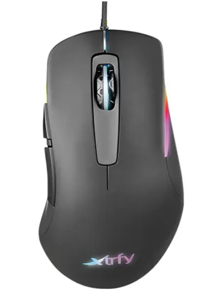 Xtrfy M1 RGB -pelihiiri, musta