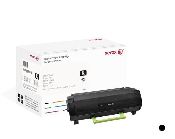 Xerox - Musta - v&auml;riainekasetti (alternative for: Lexmark 50F2H00) malleihin Lexmark MS310d, MS310dn, MS410d, MS410dn, MS510dn, MS610de, MS610dn, MS610dte, MS61