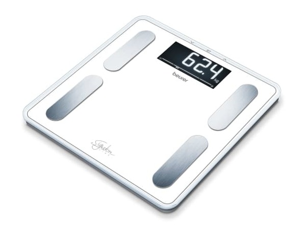 Beurer BF 400 Signature Line -diagnostiikkavaaka, valkoinen, 200 kg