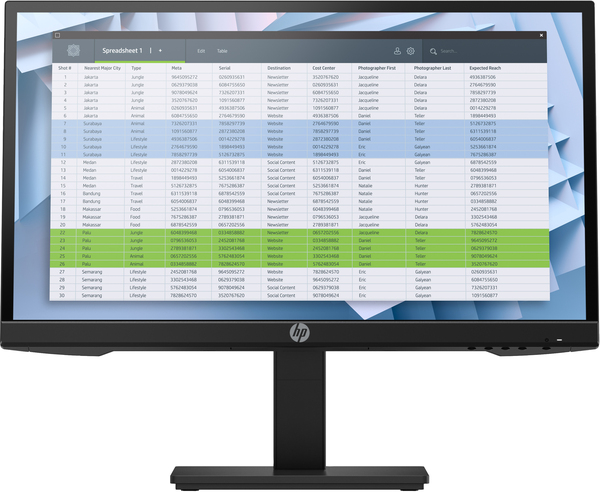 HP 21.5&quot; P22h G4, Full HD, IPS - sk&auml;rm