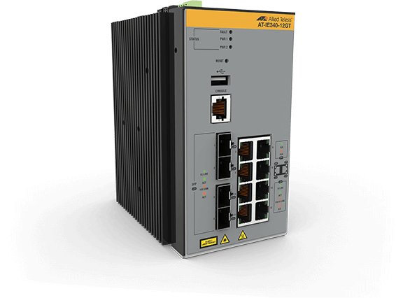 ALLIED L3 Industrial Ethernet Switch 8x 10/100/1000-T 4x SFP Ports