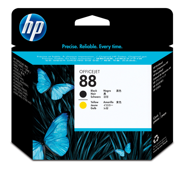No88 black &amp; yellow printhead