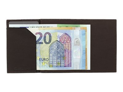 &Ouml;GON Cascade Wallet Dark Brown