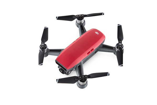 DJI Spark Fly More Combo - Lava Red