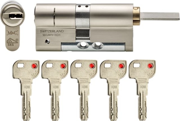 Danalock M&amp;C adjustable cylinders, SKG