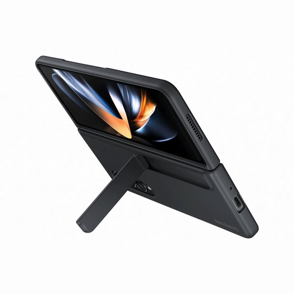 SAMSUNG Z FOLD4 STANDING COVER WITH PEN BLACK