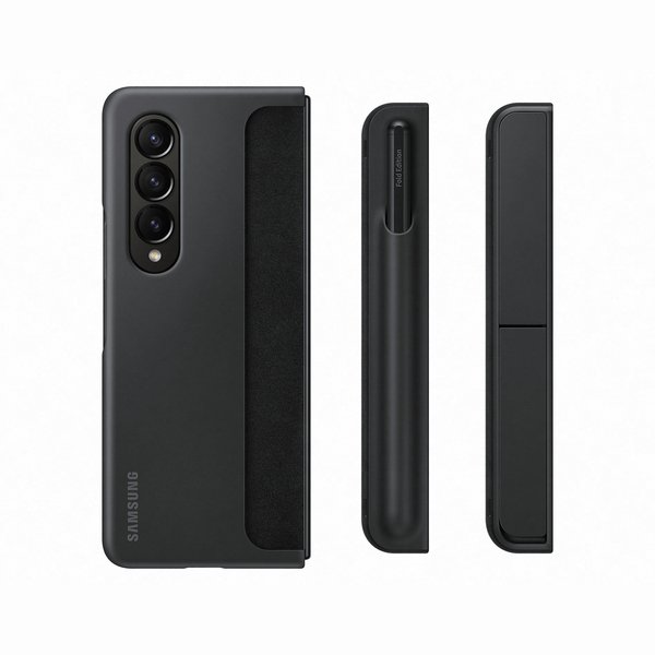 SAMSUNG Z FOLD4 STANDING COVER WITH PEN BLACK