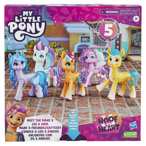 My Little Pony 3 Inch Figure Meet the Mane 5 Collection