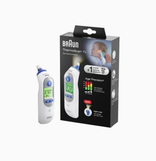 Braun ThermoScan 7+ IRT6525WE - ear thermometer