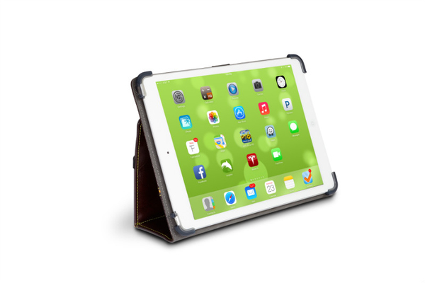 Maroo KOPE Leather iPad Air Folio - Saddle Brown