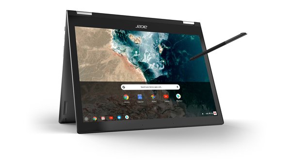 Acer 13.5" Chromebook Spin 13, 64 Gt, Chrome OS -kannettava, Harmaa