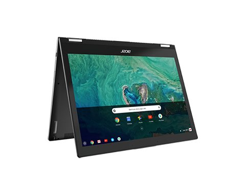 Acer 13.5" Chromebook Spin 13, 64 Gt, Chrome OS -kannettava, Harmaa