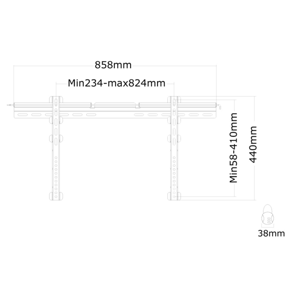 LCD/LED/Plasma wall mount