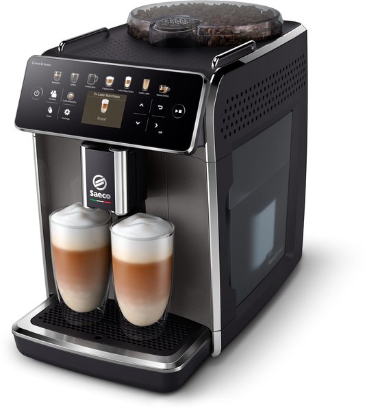 Saeco SM6582/10 - espressomaskin, helautomatisk, Gr&aring;, Silver