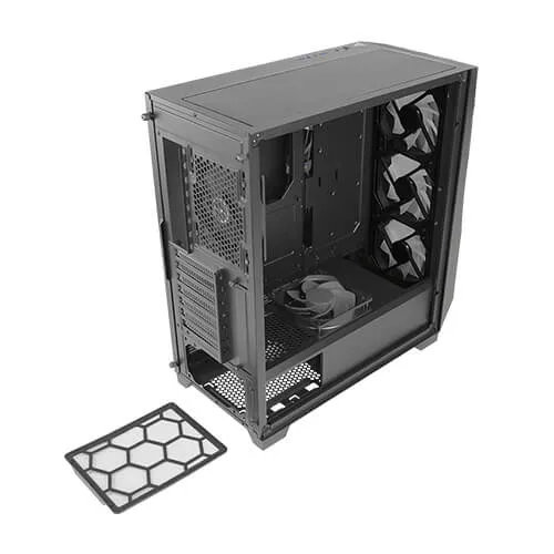 Antec DF700 FLUX - midi tower, Black