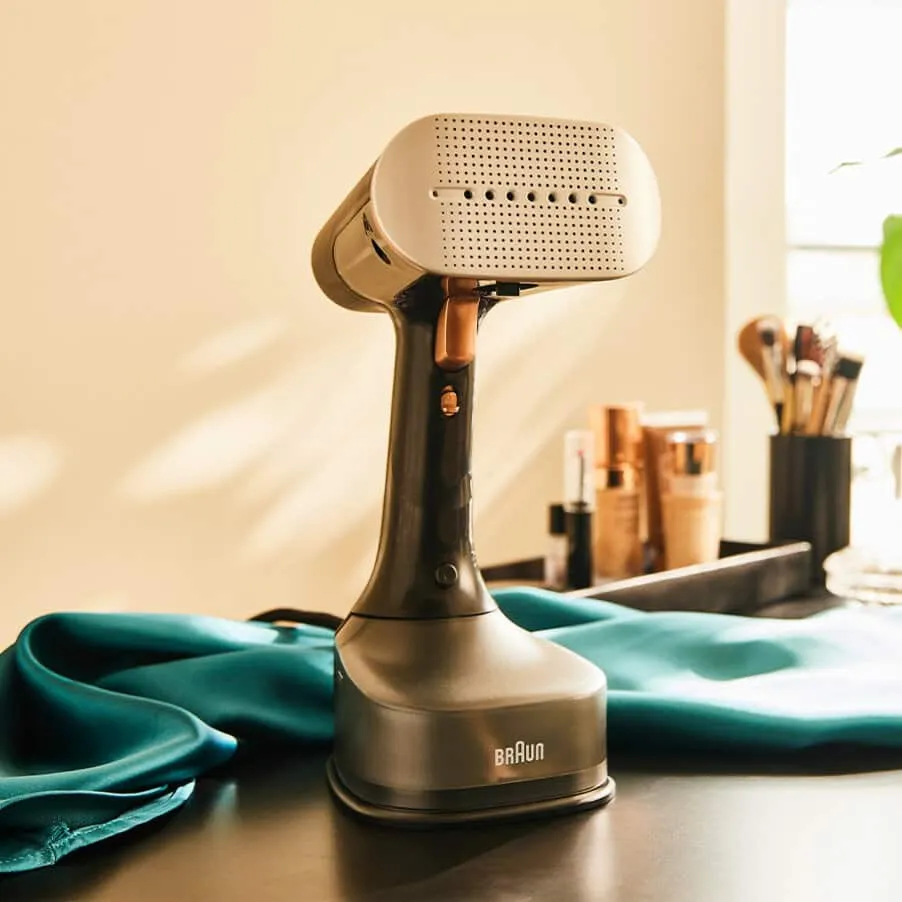 Braun QuickStyle 7 GS7077BK handsteamer, 1600 W, 0,25 l, Black/Copper