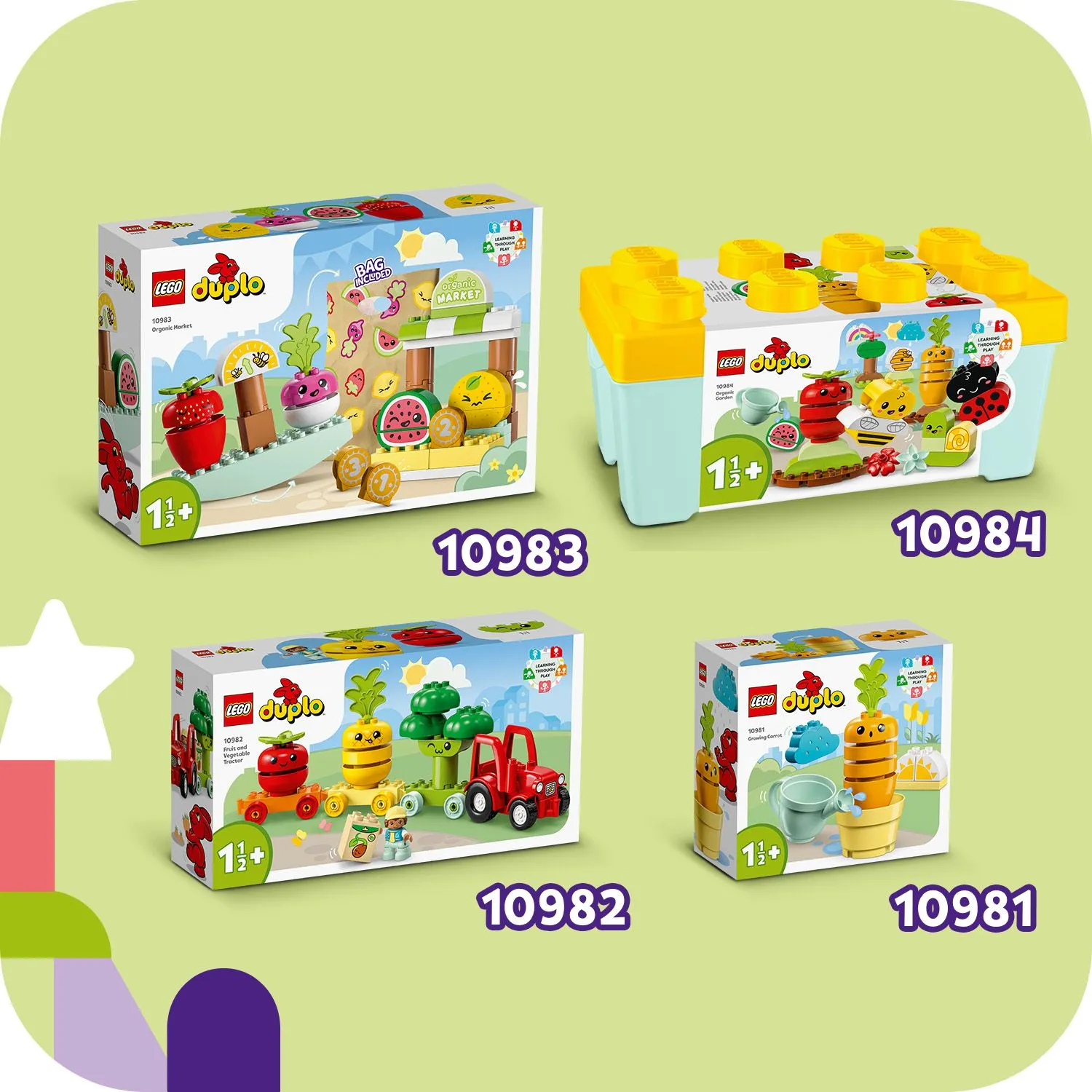 Lego Duplo Fruit and Vegetable Tractor 10982
