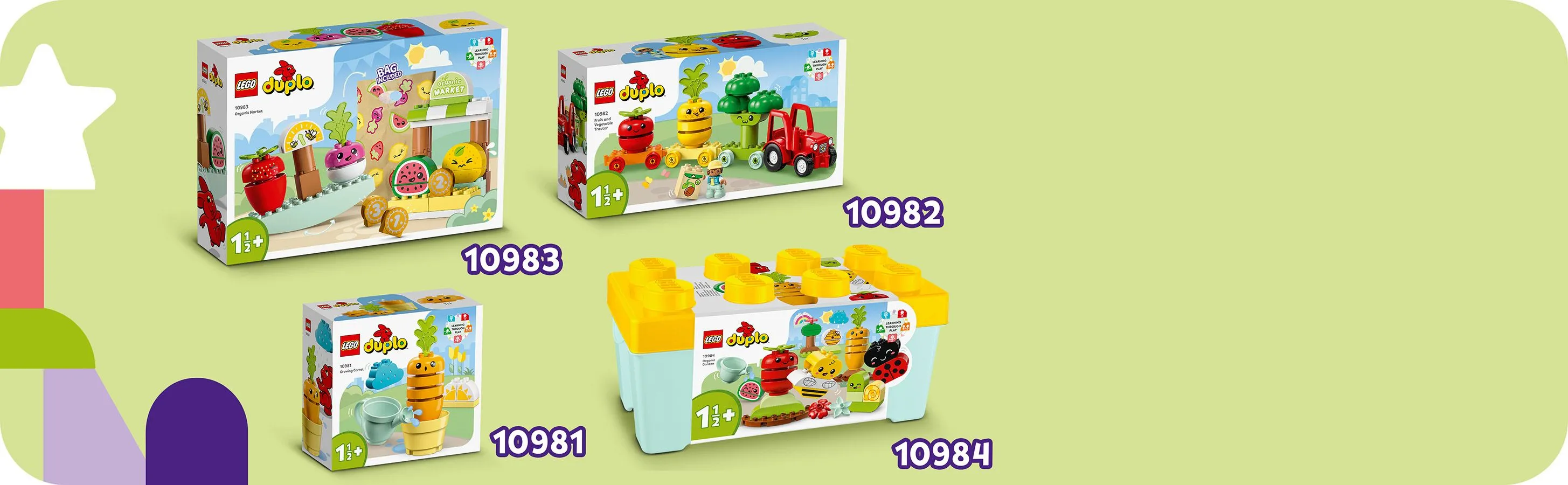 Lego Duplo Fruit and Vegetable Tractor 10982