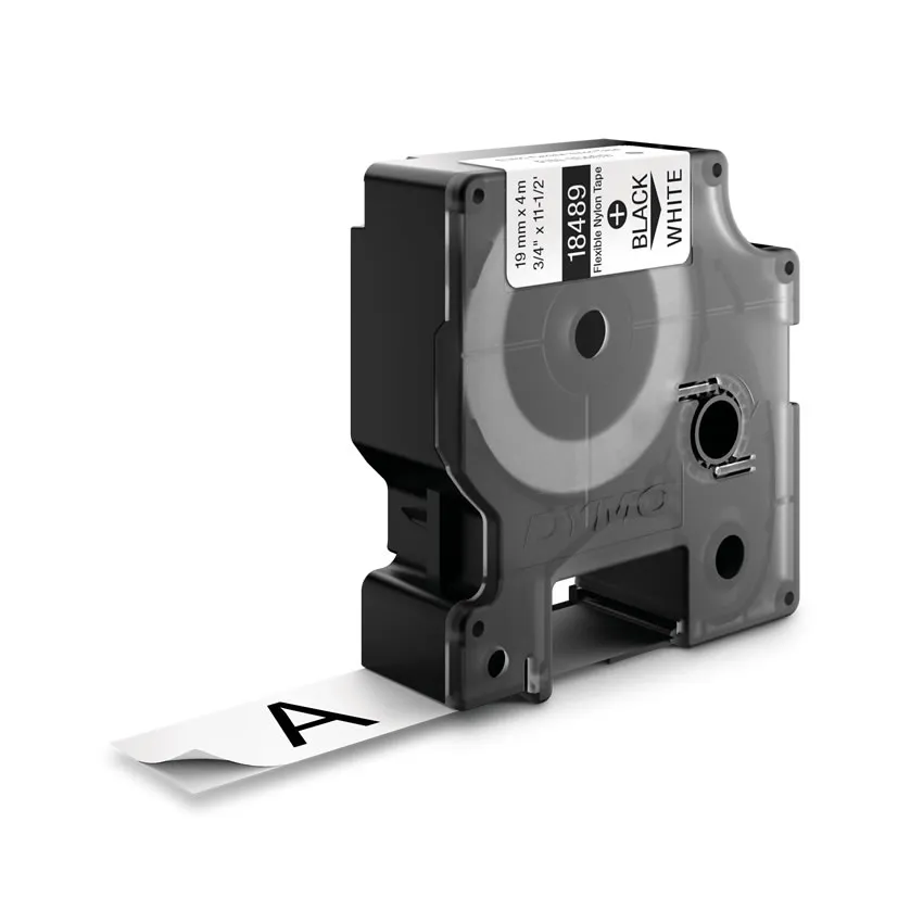 DYMO Rhino Professional, joustava merkkausteippi nyloni, 19 mm