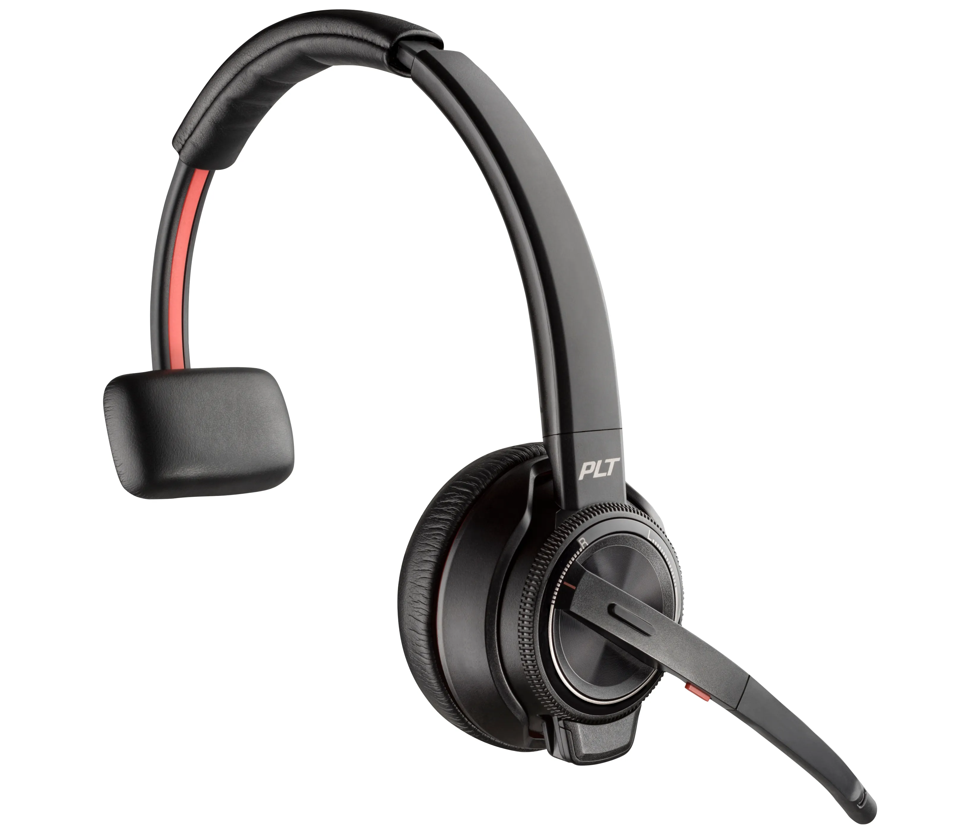 Poly Savi 8210 UC Wireless Mono Headset with Base Station, Black