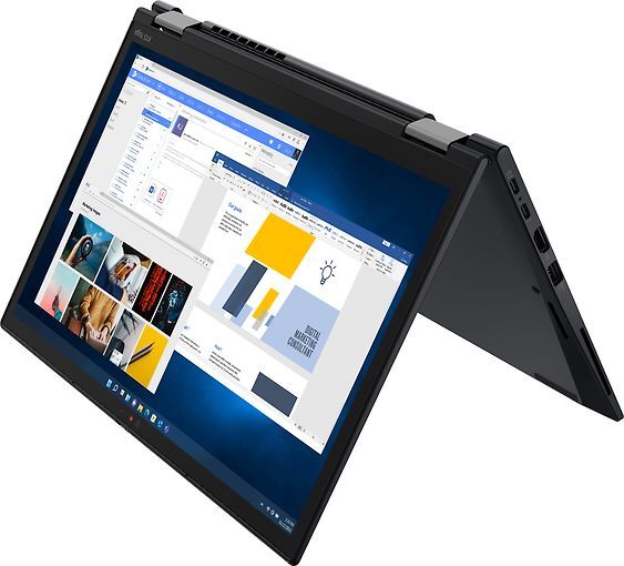 Lenovo 13.3&quot; ThinkPad X13 Yoga G3. Intel Core i5-1235U, 16 GB Ram, 256 GB SSD M.2, Win 11 Pro - b&auml;rbar dator,