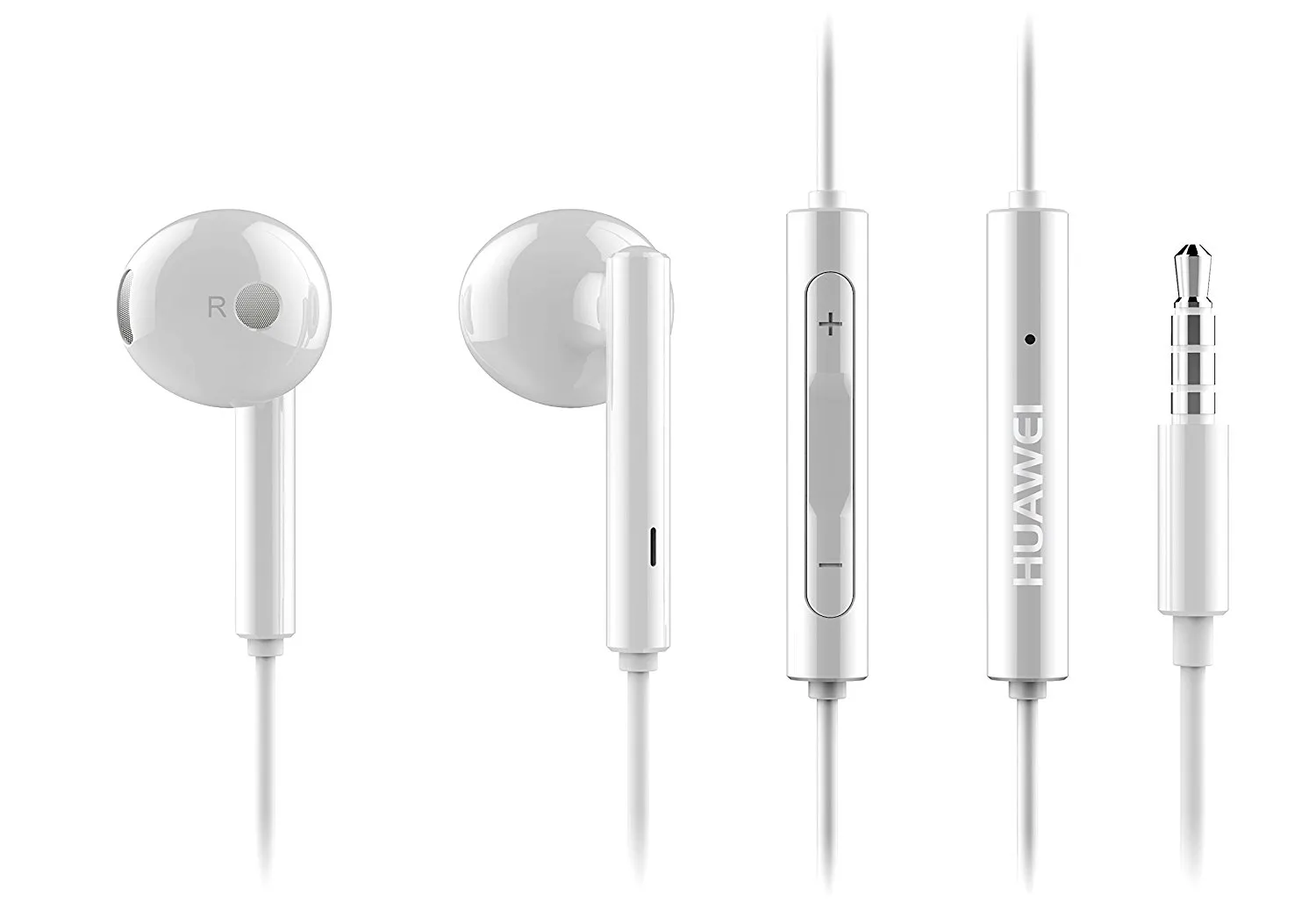 Huawei In-Ear Stereo Headset, Microphone, 3.5mm, 110cm kabel, vit