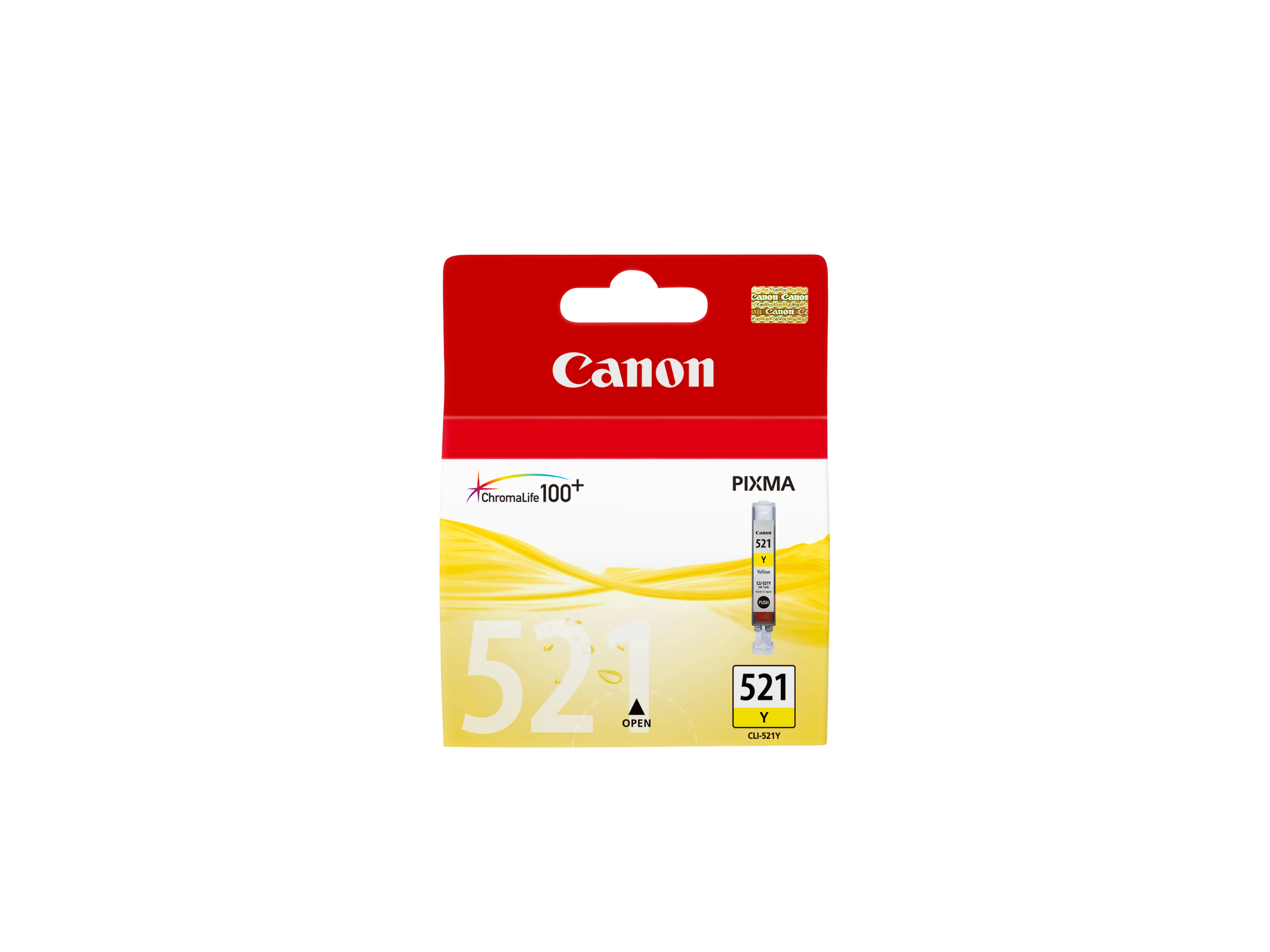 Canon CLI-521Y -mustekasetti, 9 ml, keltainen