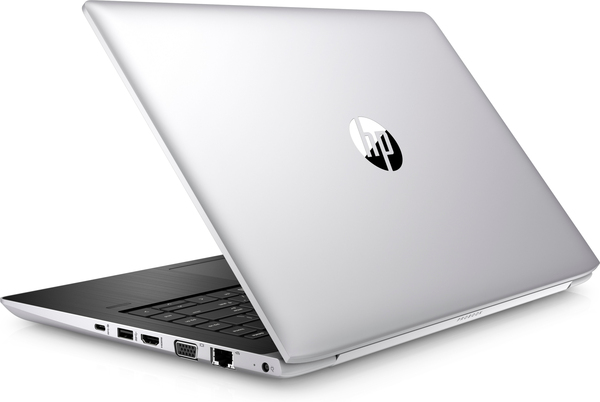 HP 14" ProBook 440, 256GB, Win 10 Pro - kannettava, hopea (ML)