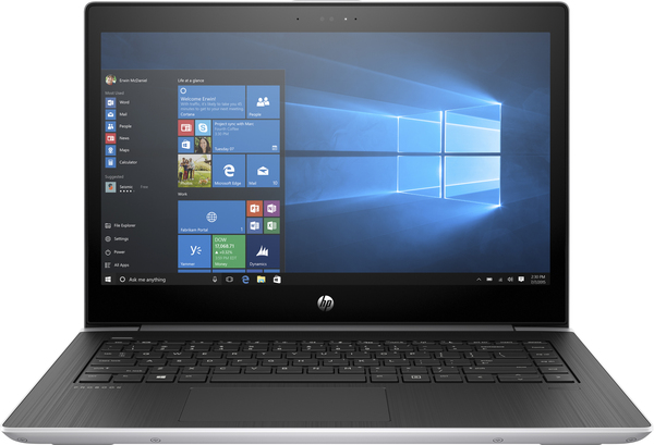 HP 14" ProBook 440, 256GB, Win 10 Pro - kannettava, hopea (ML)