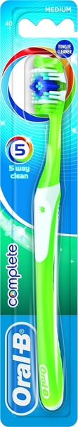 Oral-B Complete 5way Clean Medium hammasharja .