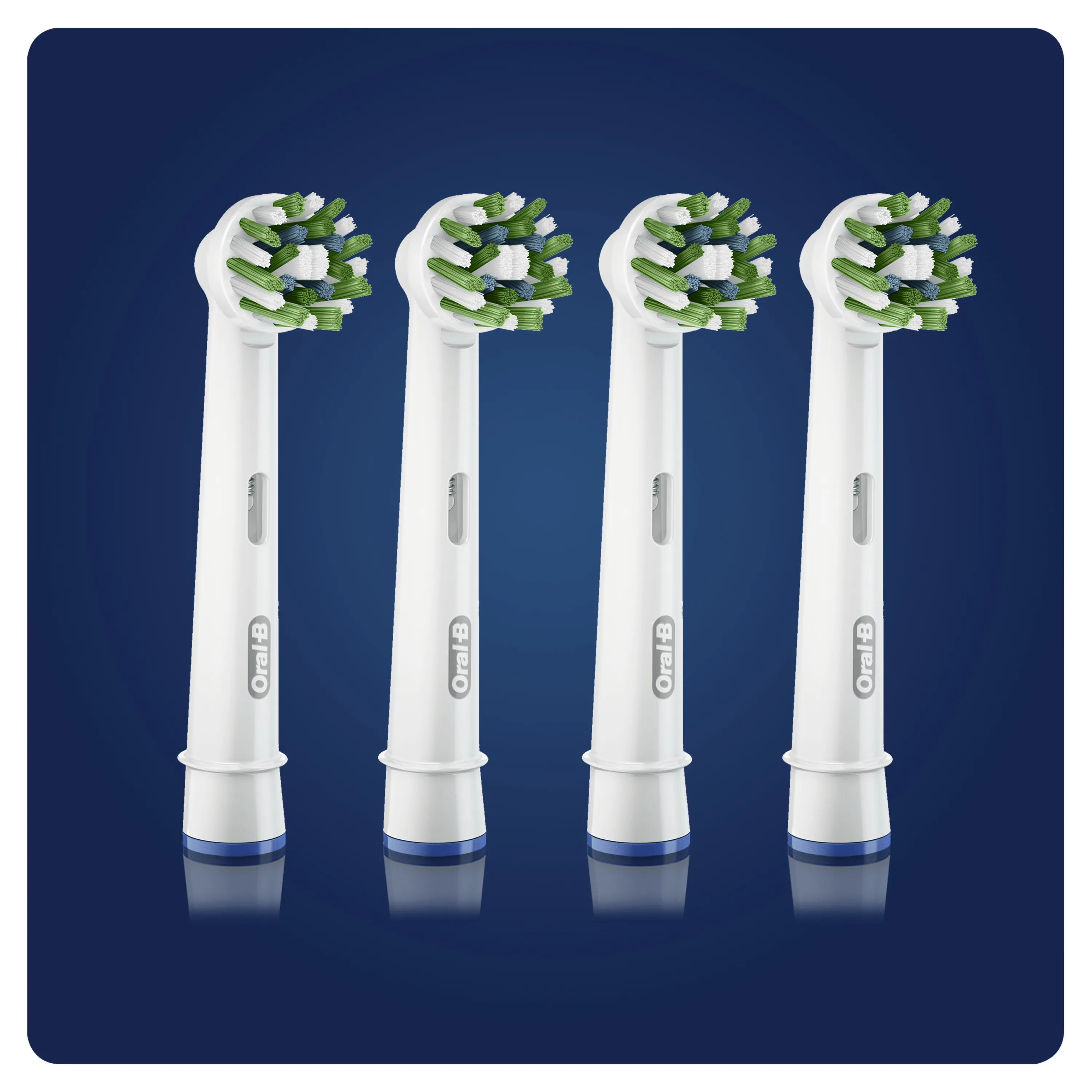 Oral-B CrossAction - brush head, 4 pcs