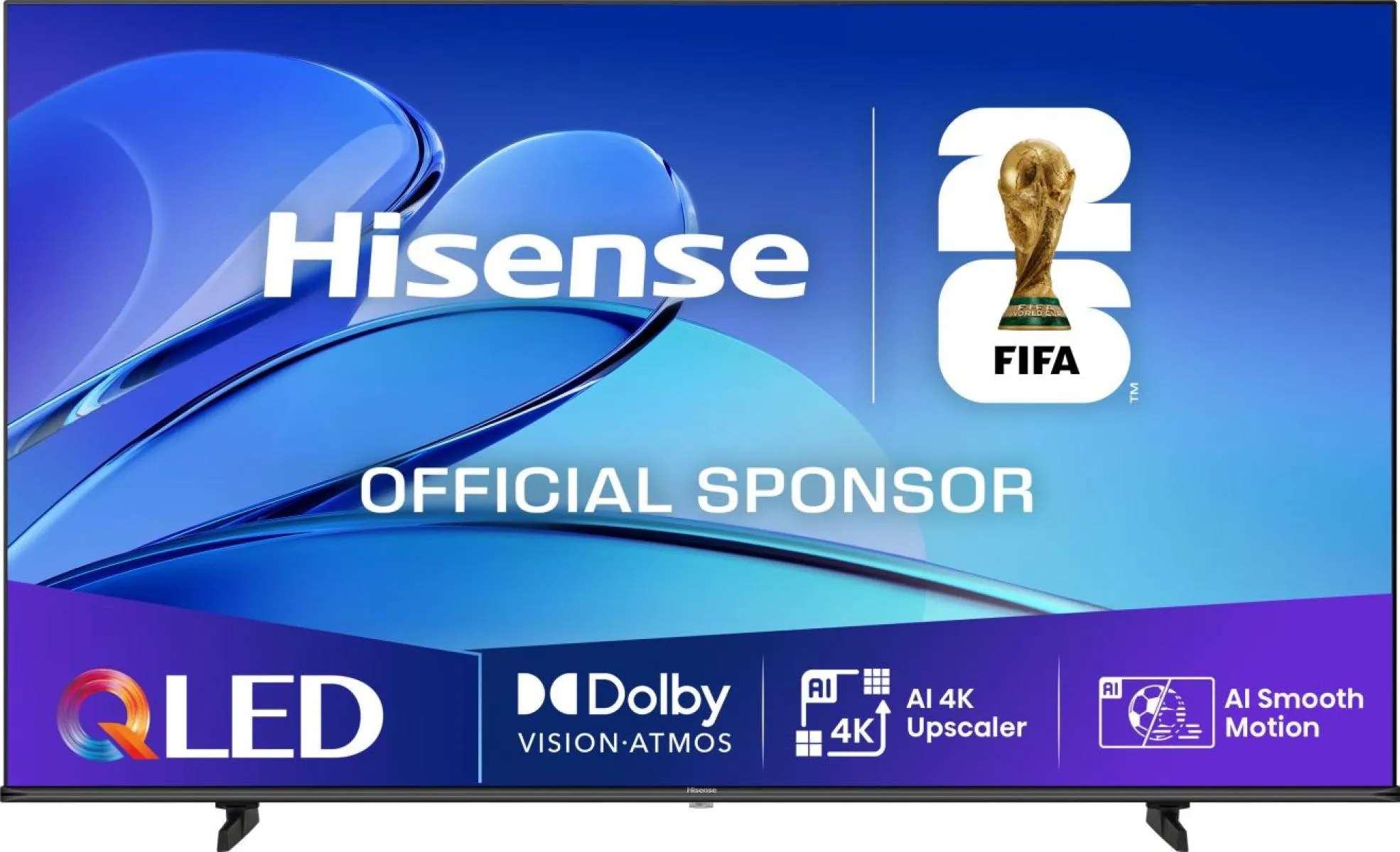 Hisense 43E7Q 43" 4K QLED VIDAA TV, 60Hz, HDR10+, Dolby Vision