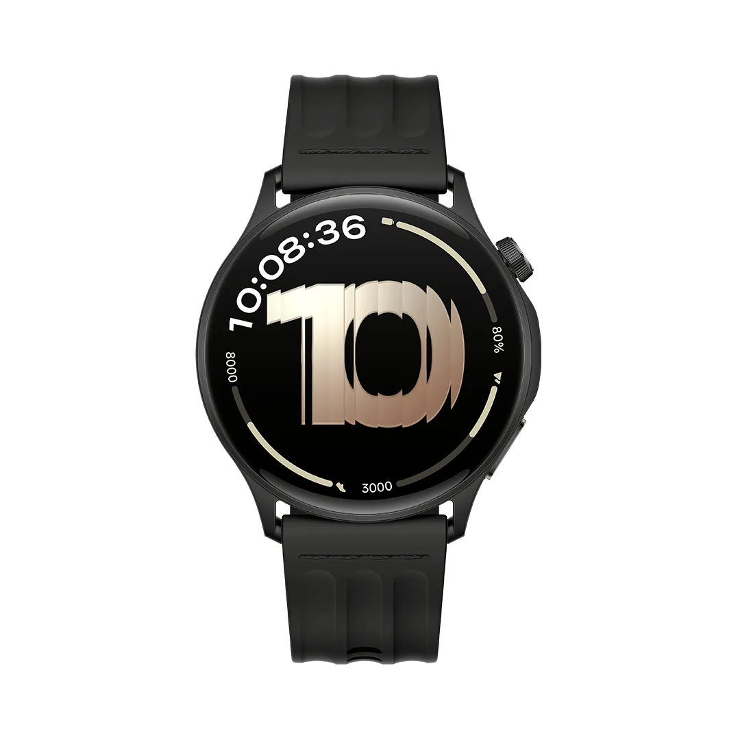 OnePlus Watch Lite 45mm smartklocka, Black Steel