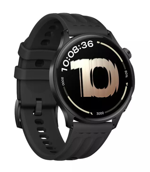 OnePlus Watch Lite 45mm -&auml;lykello, Black Steel