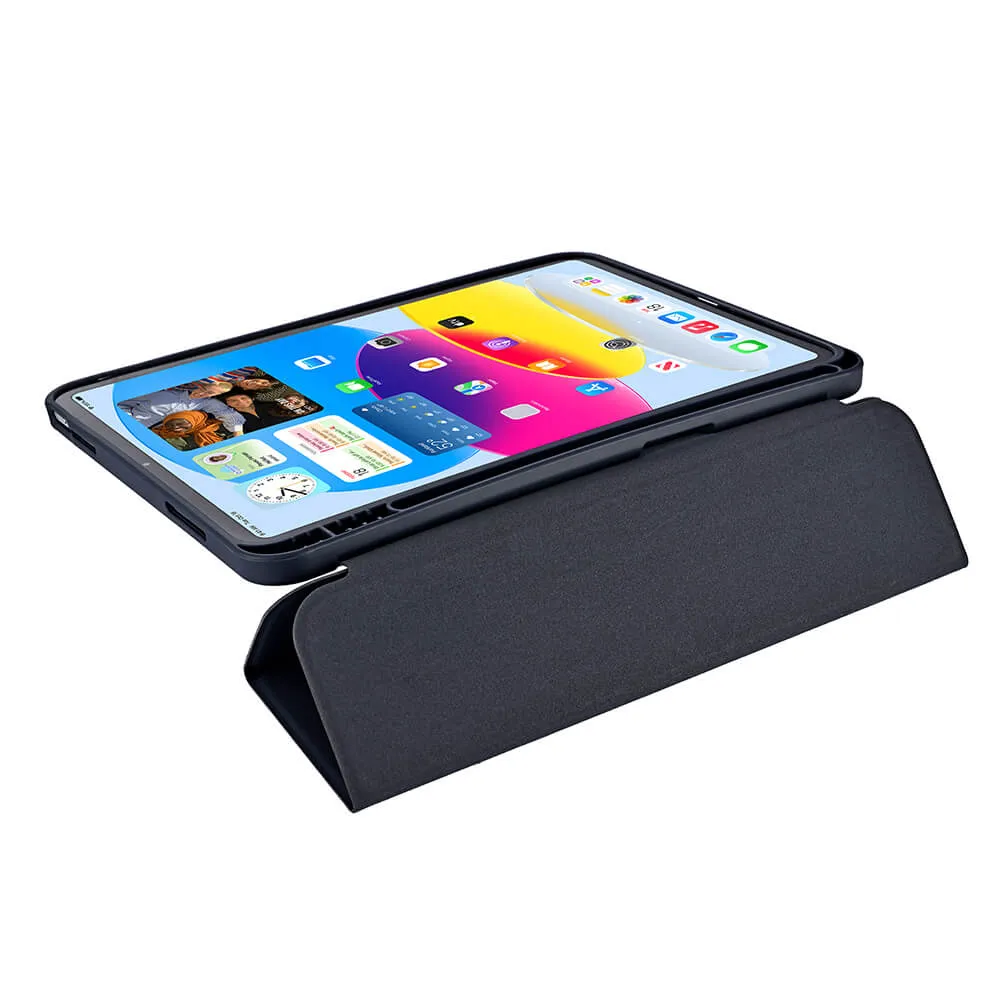 GEAR Tabletfodral Pennh&aring;llare M&ouml;rkbl&aring; - iPad 10,9" 10th Gen 2022