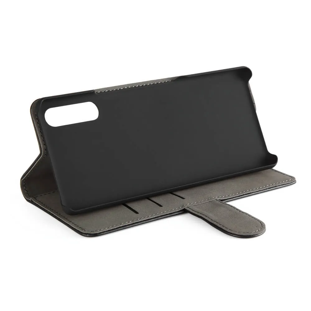 GEAR Wallet, Xperia L4 - Wallet Case, Black