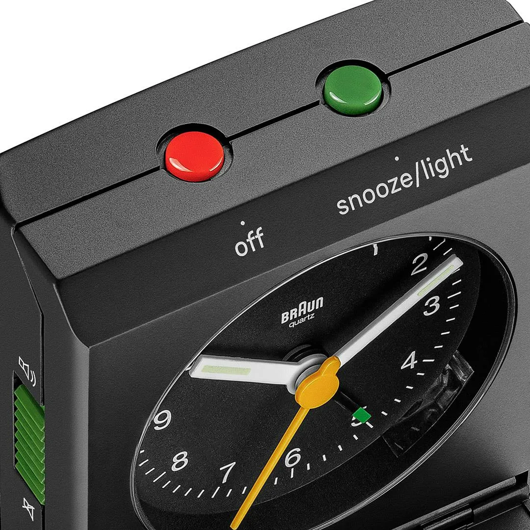 Braun BC 05 B Q - resev&auml;ckarklocka, Black