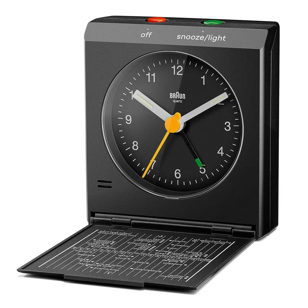 Braun BC 05 B Q - resev&auml;ckarklocka, Black