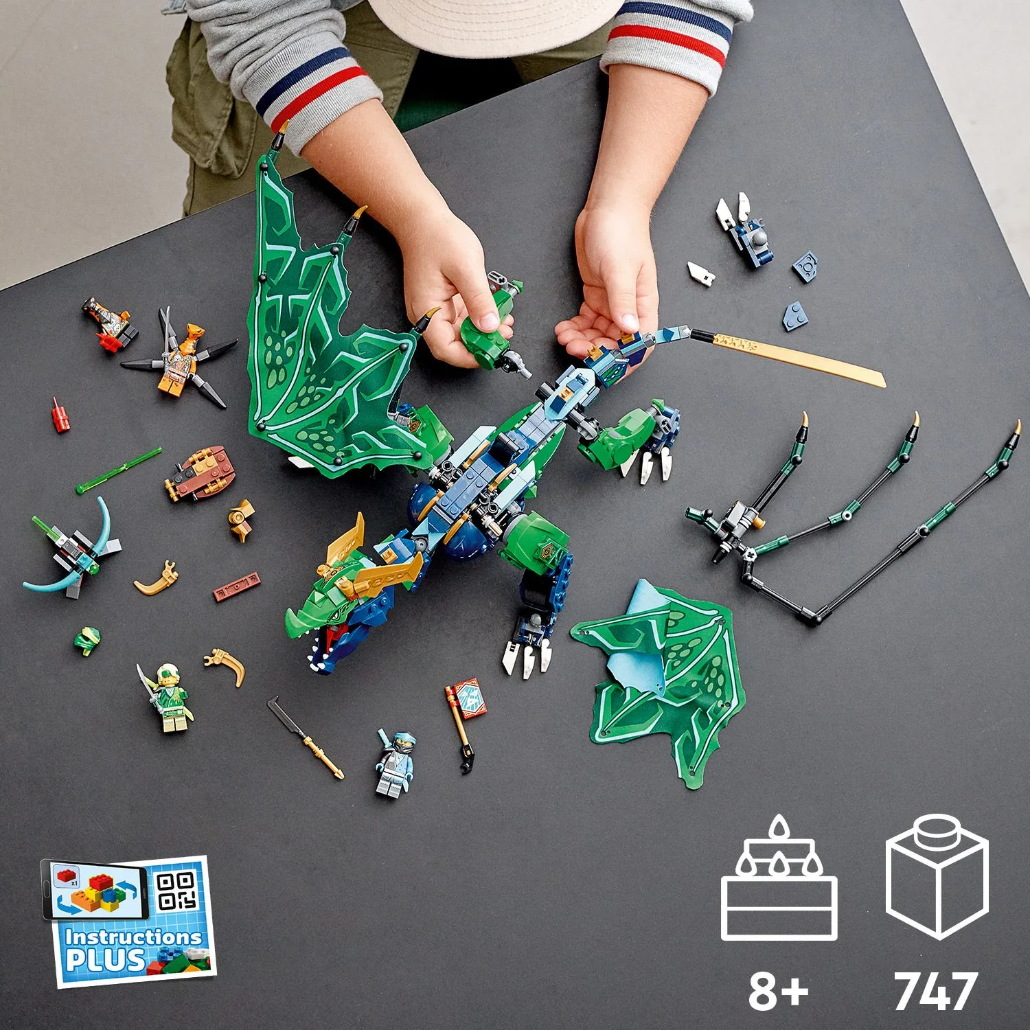Lego Ninjago -Lloydin legendaarinen lohik&auml;&auml;rme 71766