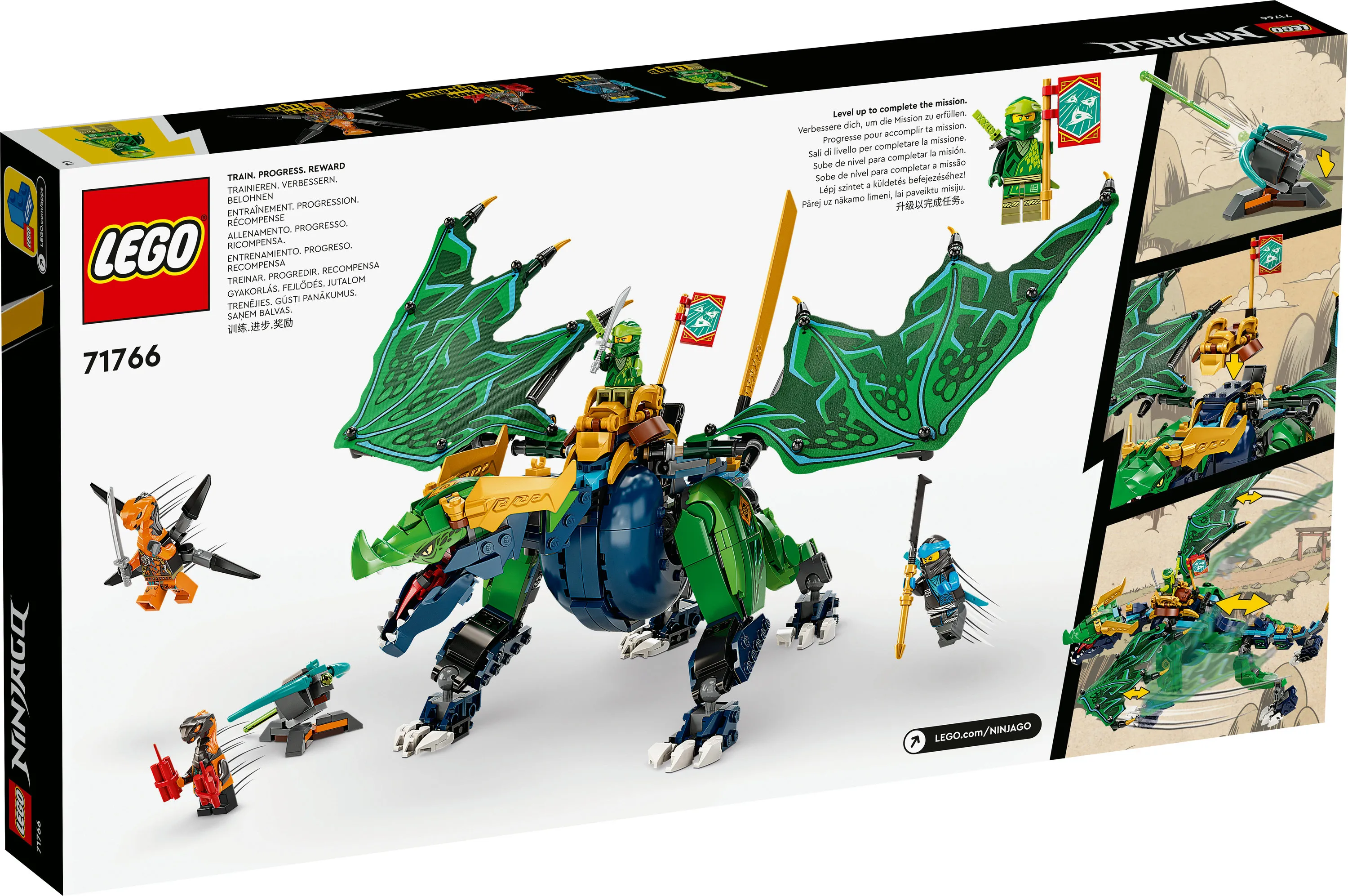 Lego Ninjago -Lloydin legendaarinen lohik&auml;&auml;rme 71766