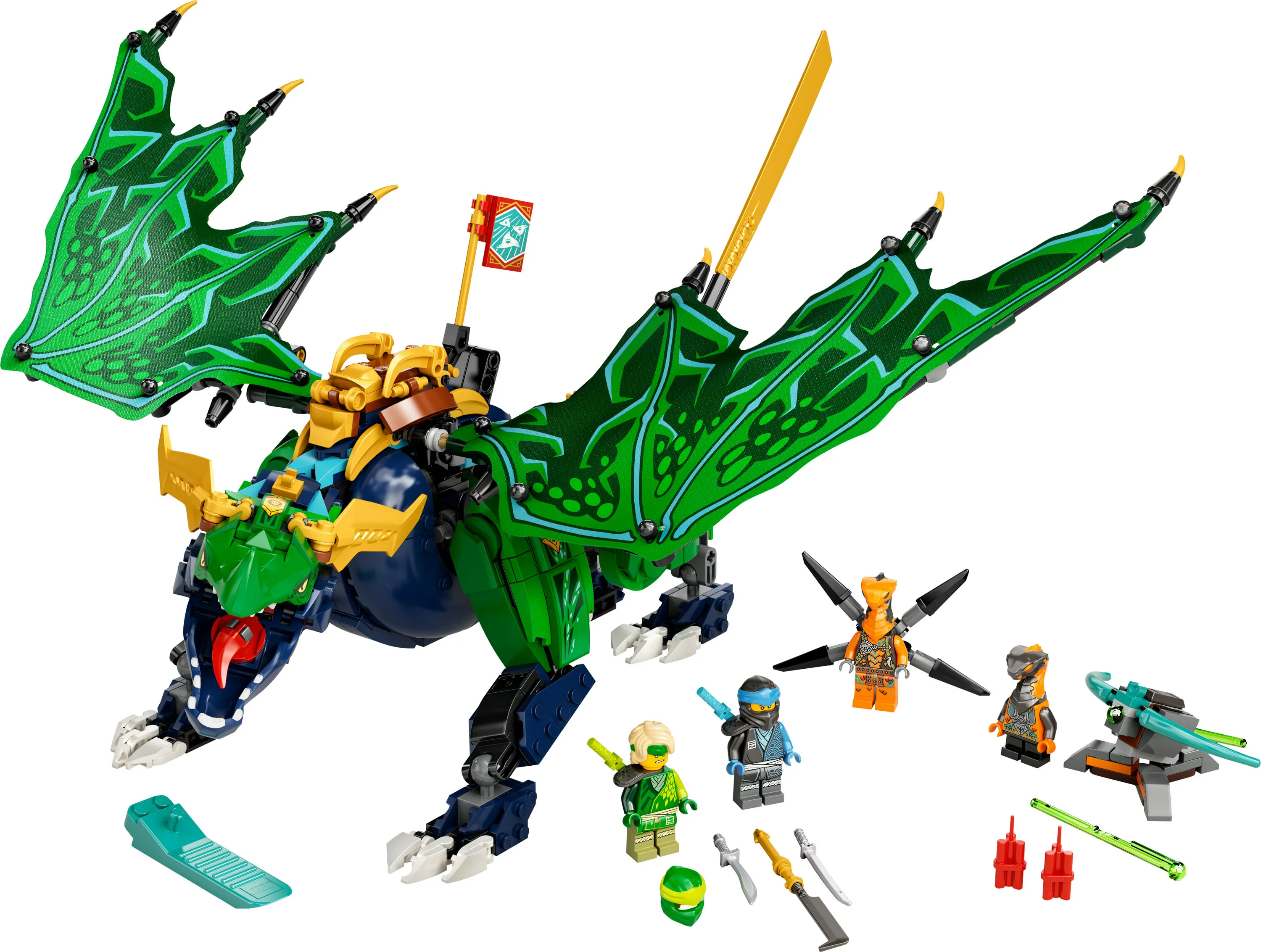 Lego Ninjago -Lloydin legendaarinen lohik&auml;&auml;rme 71766