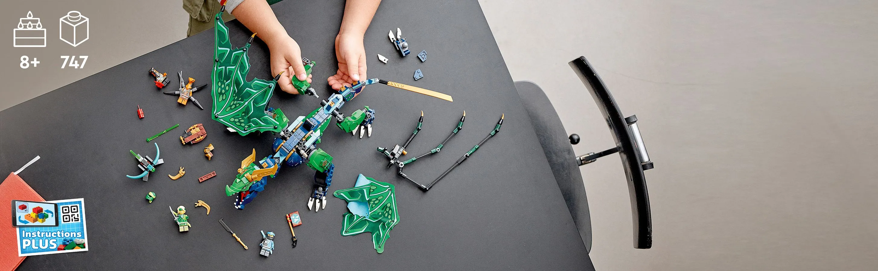 Lego Ninjago -Lloydin legendaarinen lohik&auml;&auml;rme 71766