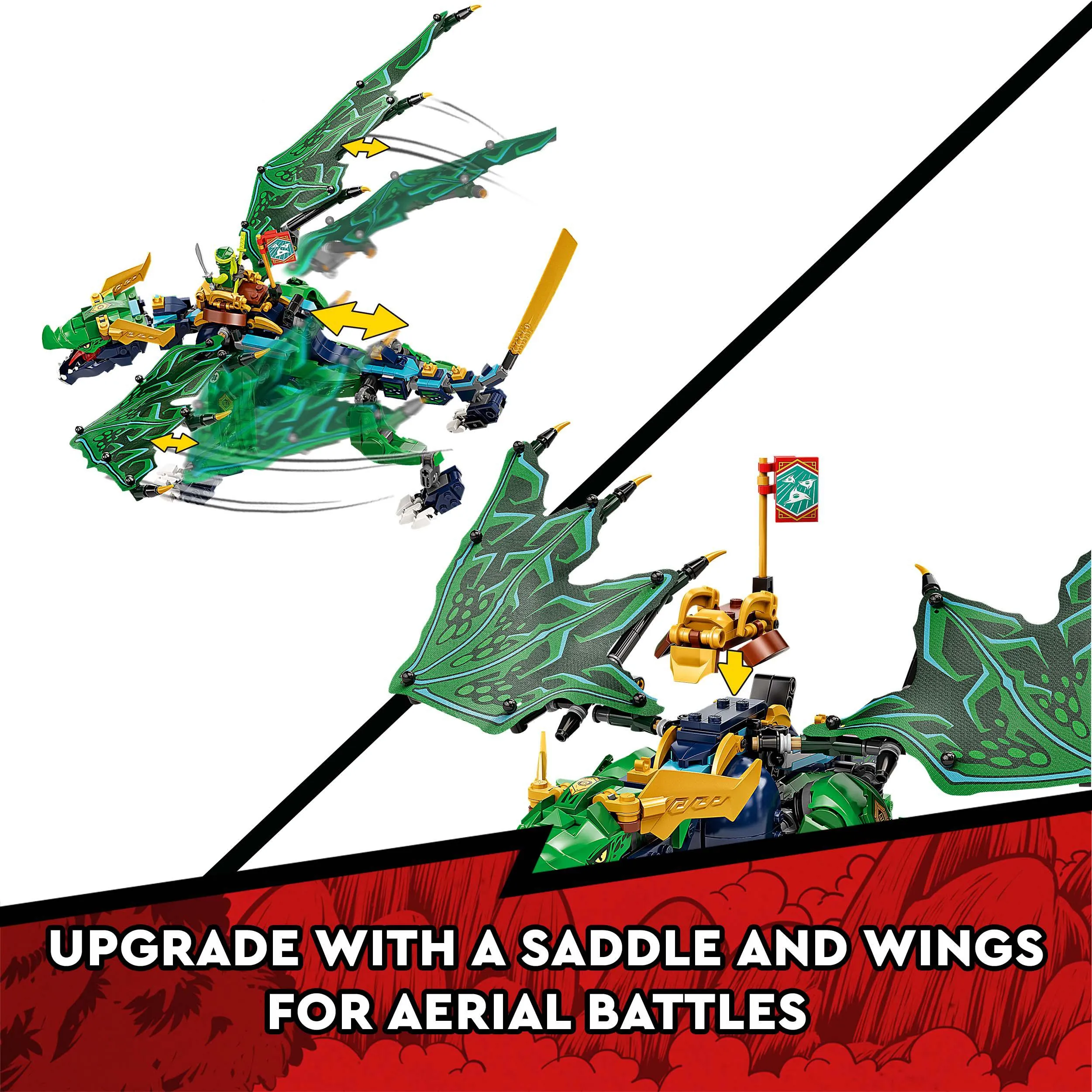 Lego Ninjago -Lloydin legendaarinen lohik&auml;&auml;rme 71766