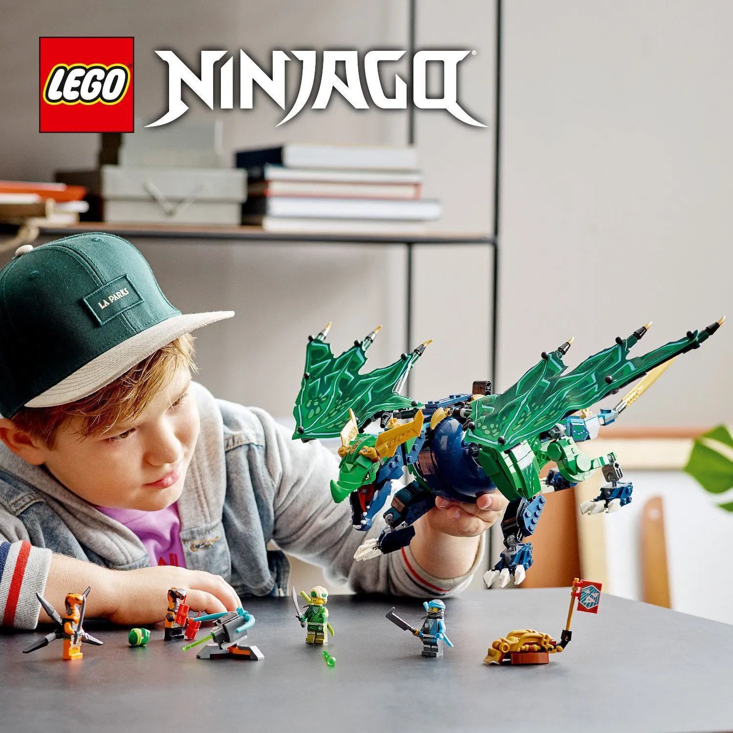 Lego Ninjago -Lloydin legendaarinen lohik&auml;&auml;rme 71766