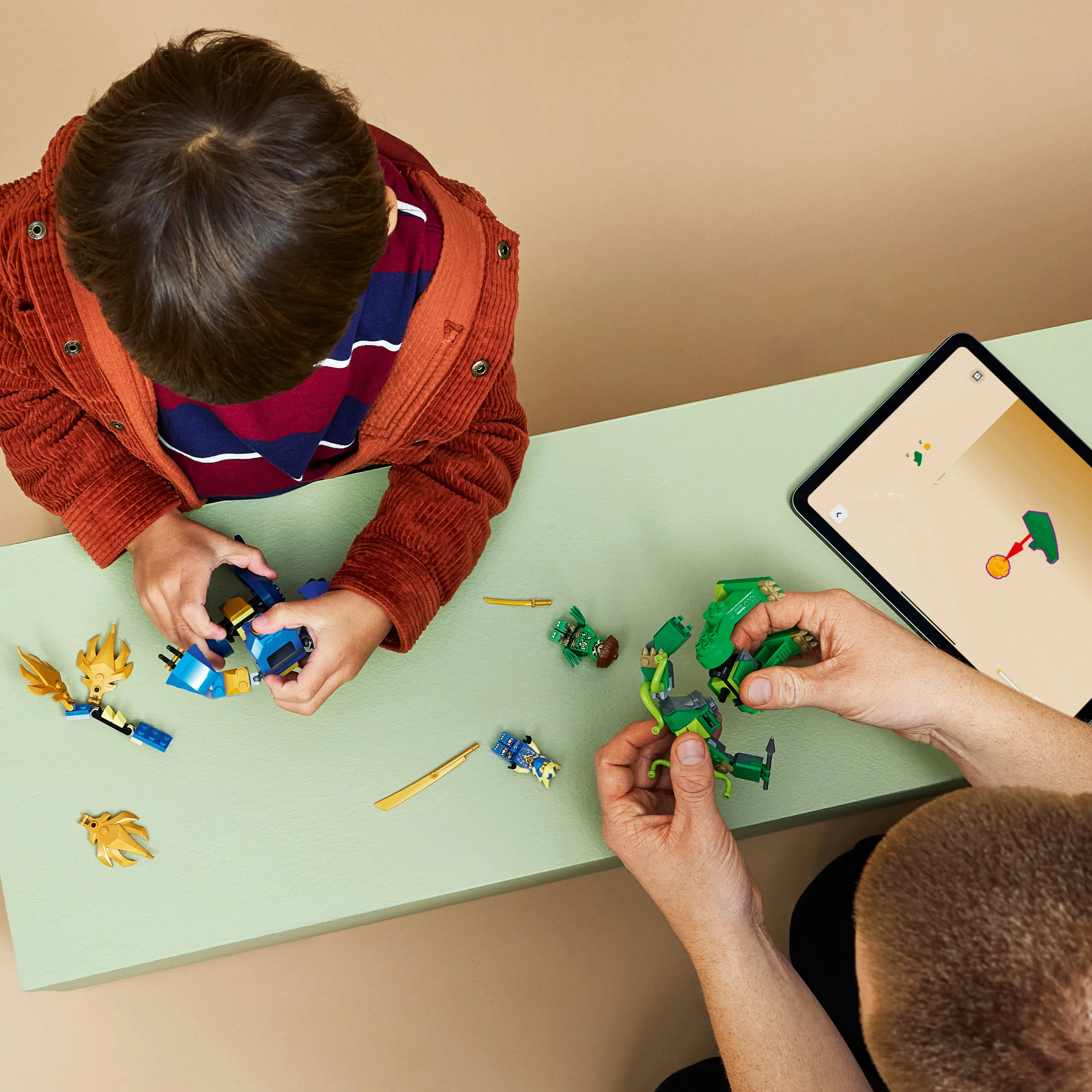 LEGO NINJAGO Jays drakrobotstrid 71853