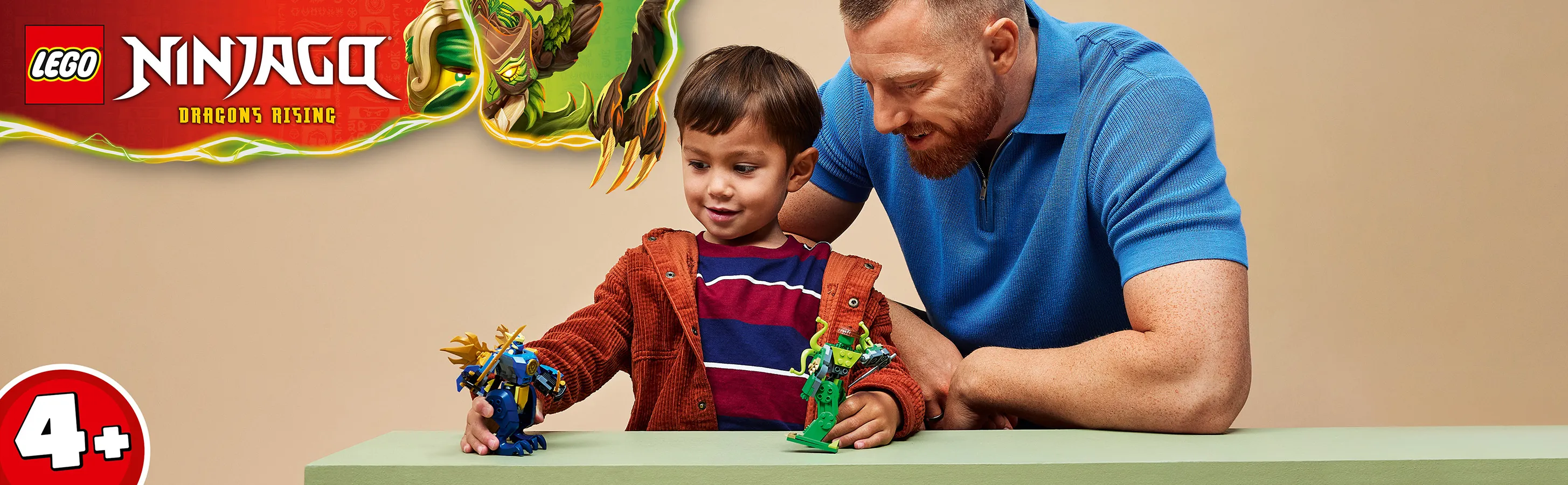 LEGO NINJAGO Jays drakrobotstrid 71853