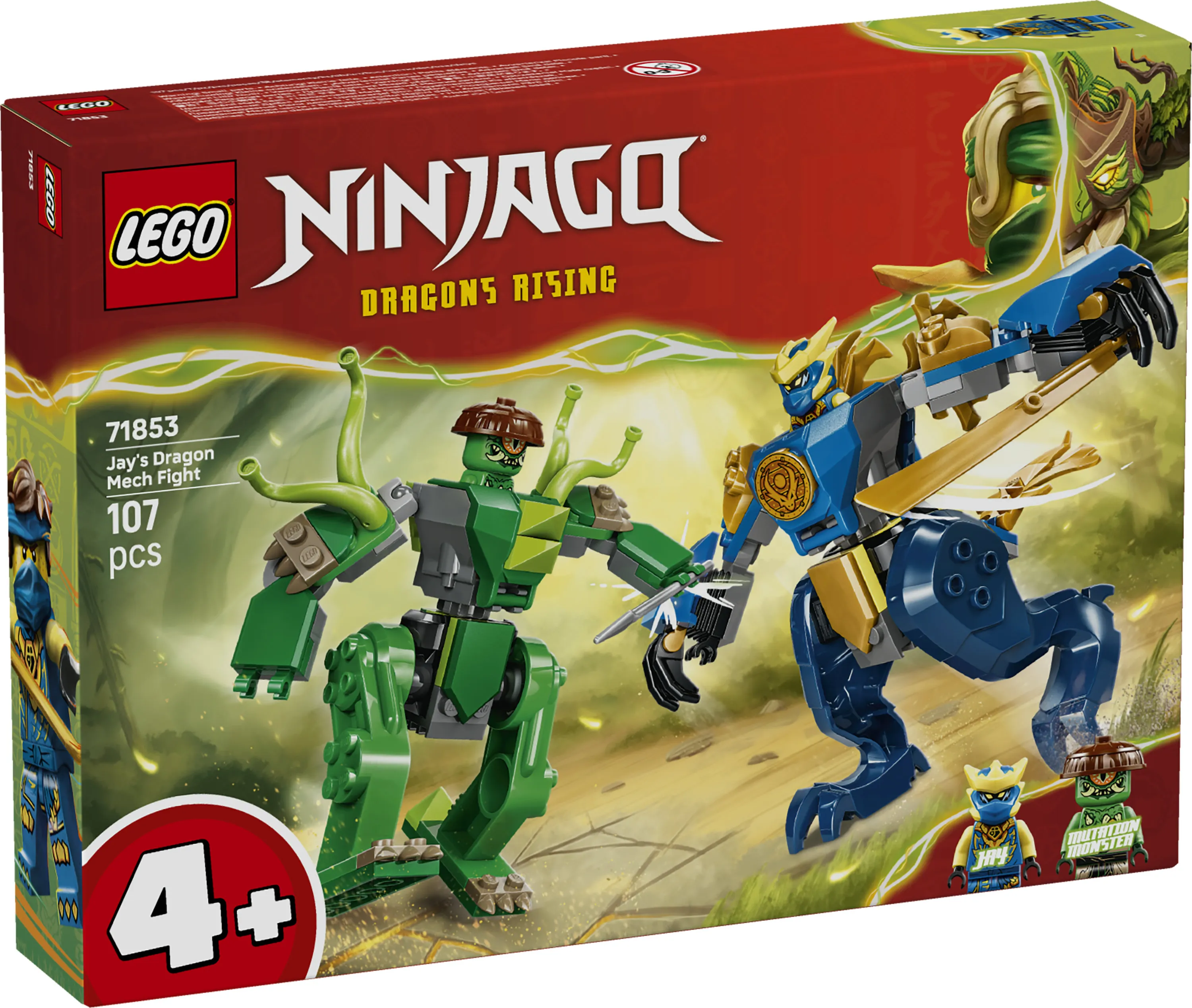 LEGO NINJAGO Jays drakrobotstrid 71853