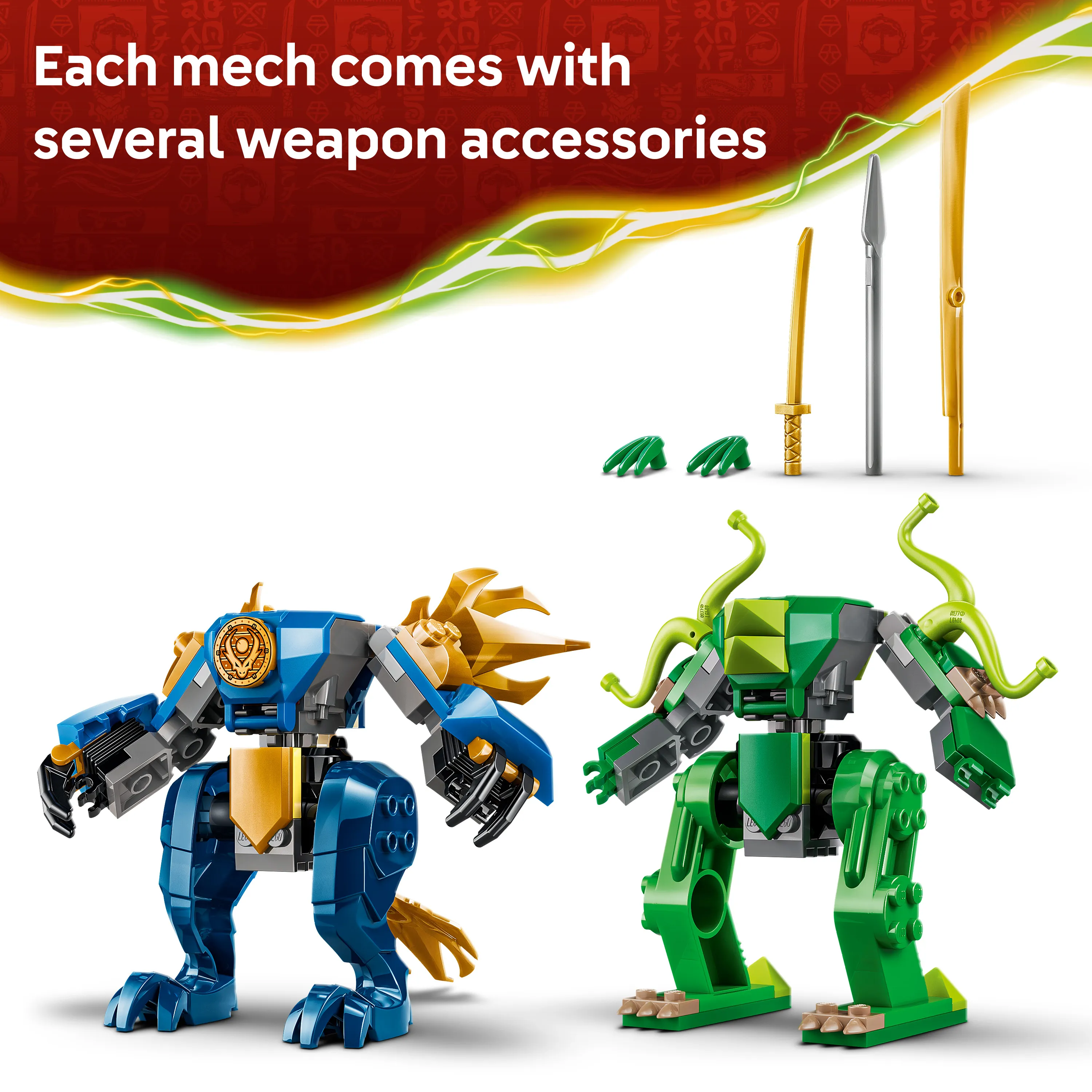 LEGO NINJAGO Jays drakrobotstrid 71853